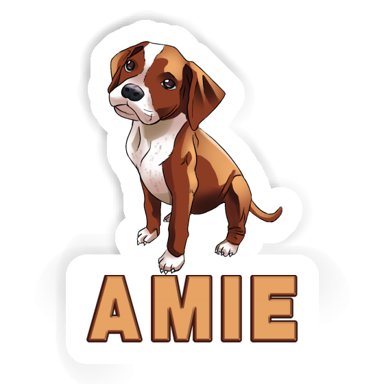 Autocollant Boxer Amie Autocollant Boxer Amie Image