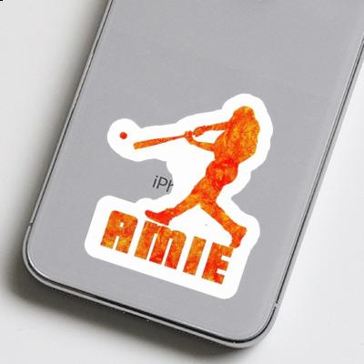 Autocollant Amie Joueur de baseball Image