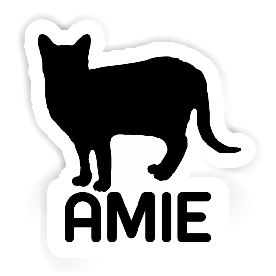 Sticker Katze Amie Notebook Sticker Katze Amie Gift package Image