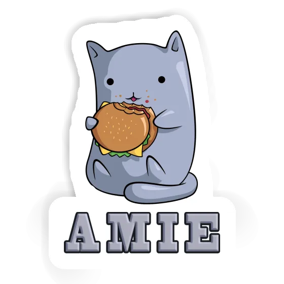 Aufkleber Hamburger-Katze Amie Gift package Image