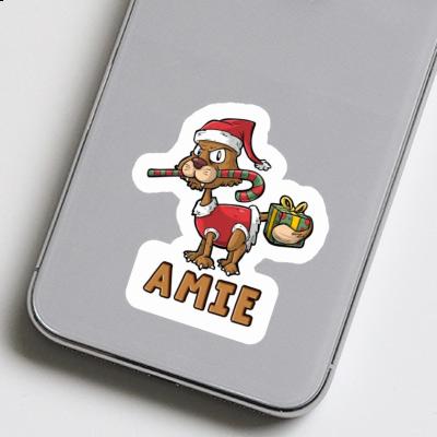 Chat de Noël Autocollant Amie Gift package Image