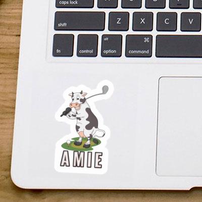 Aufkleber Golfkuh Amie Notebook Aufkleber Golfkuh Amie Gift package Image