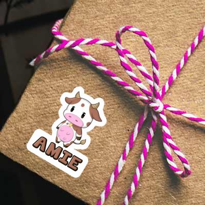Aufkleber Kuh Amie Notebook Image