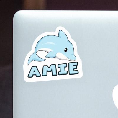 Autocollant Amie Dauphin Laptop Image