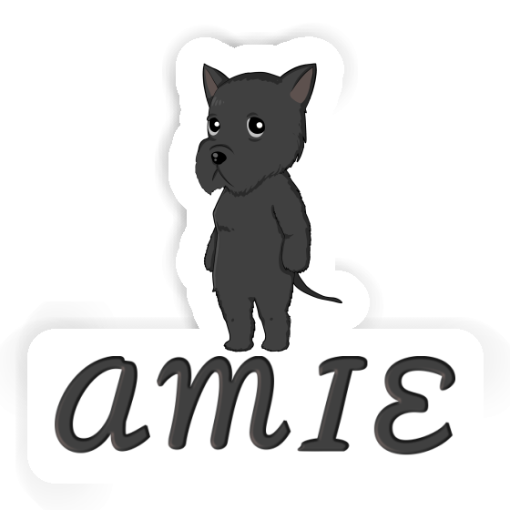 Sticker Amie Riesenschnauzer Notebook Sticker Amie Riesenschnauzer Gift package Image