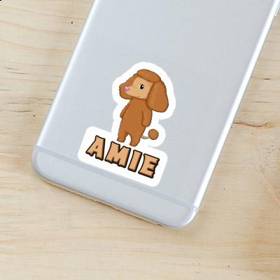 Amie Autocollant Caniche Laptop Amie Autocollant Caniche Laptop Image