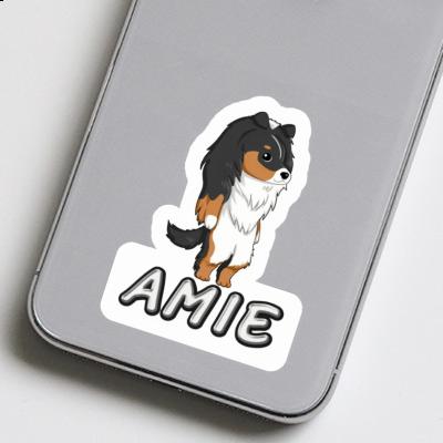 Amie Sticker Shetland Sheepdog Notebook Amie Sticker Shetland Sheepdog Notebook Image