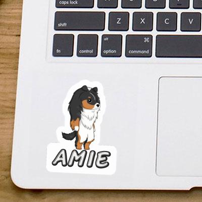 Amie Sticker Shetland Sheepdog Laptop Amie Sticker Shetland Sheepdog Laptop Image