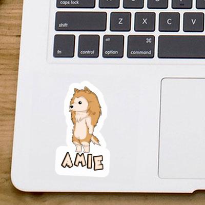 Sticker Collie Amie Notebook Image