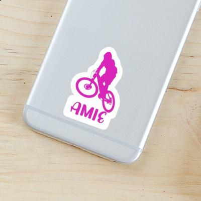 Sticker Downhiller Amie Notebook Image