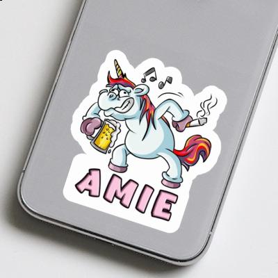 Autocollant Amie Licorne en fête Autocollant Amie Licorne en fête Image