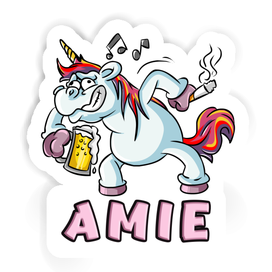 Autocollant Amie Licorne en fête Notebook Autocollant Amie Licorne en fête Gift package Image