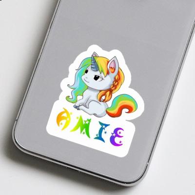 Amie Autocollant Licorne Image