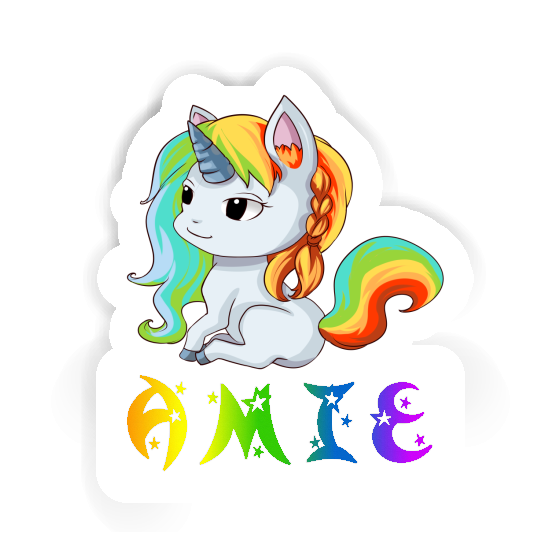 Amie Autocollant Licorne Notebook Image