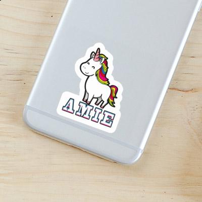 Licorne Autocollant Amie Laptop Image