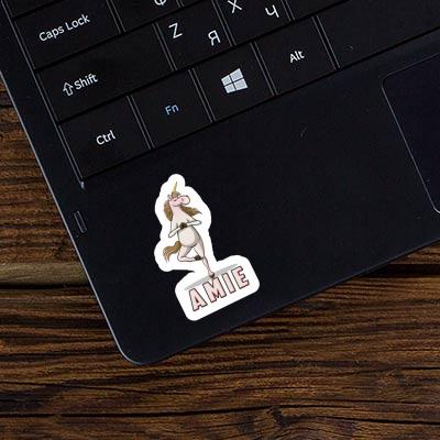 Yoga Unicorn Sticker Amie Notebook Yoga Unicorn Sticker Amie Gift package Image