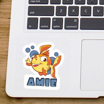 Amie Autocollant Poisson Notebook Image