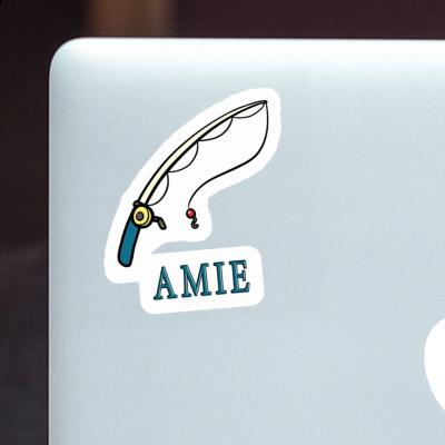 Sticker Amie Fishing Rod Notebook Sticker Amie Fishing Rod Gift package Image
