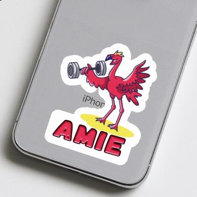 Autocollant Flamant Amie Notebook Autocollant Flamant Amie Notebook Image