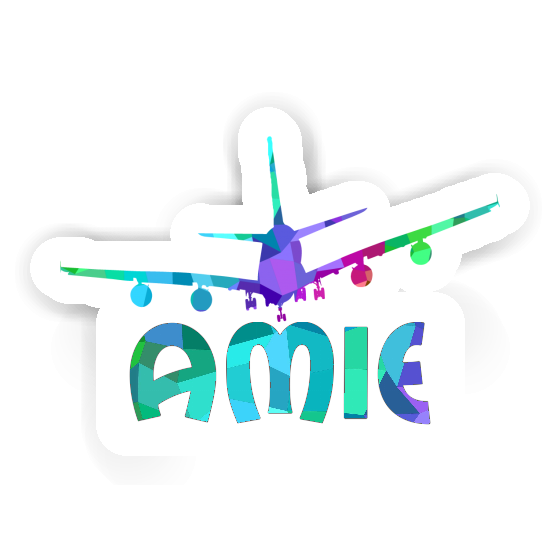 Flugzeug Sticker Amie Laptop Image