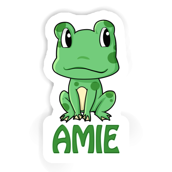 Grenouille Autocollant Amie Notebook Image