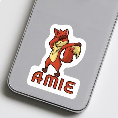 Autocollant Amie Renard Laptop Image