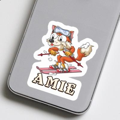 Amie Sticker Skifahrer Notebook Amie Sticker Skifahrer Gift package Image