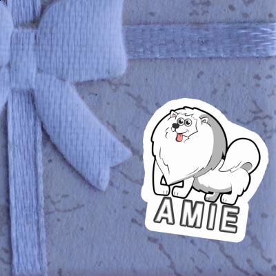 Amie Sticker German Spitz Notebook Amie Sticker German Spitz Gift package Image