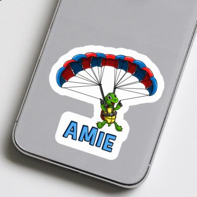 Autocollant Parapentiste Amie Autocollant Parapentiste Amie Image