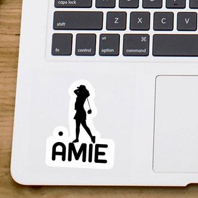 Golferin Sticker Amie Notebook Golferin Sticker Amie Gift package Image