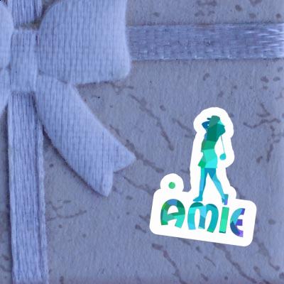 Autocollant Golfeuse Amie Notebook Autocollant Golfeuse Amie Gift package Image
