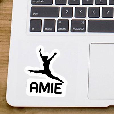 Sticker Gymnast Amie Notebook Image