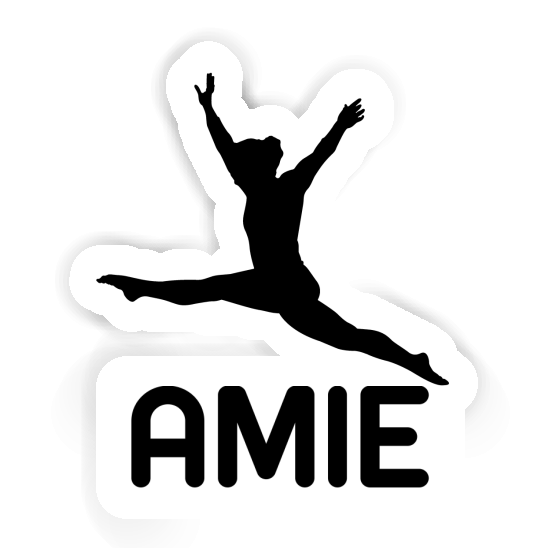Autocollant Gymnaste Amie Image