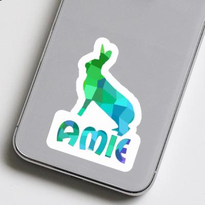 Autocollant Amie Lapin Laptop Autocollant Amie Lapin Laptop Image