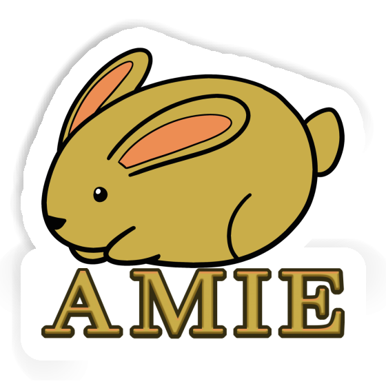 Autocollant Amie Lapin Laptop Autocollant Amie Lapin Laptop Image