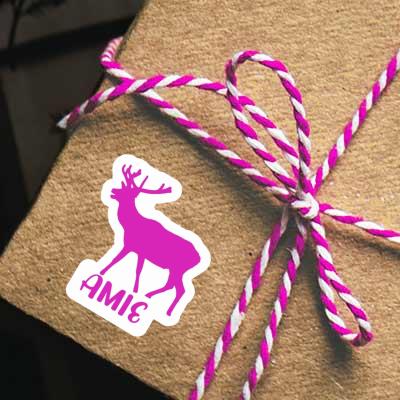 Deer Sticker Amie Laptop Image
