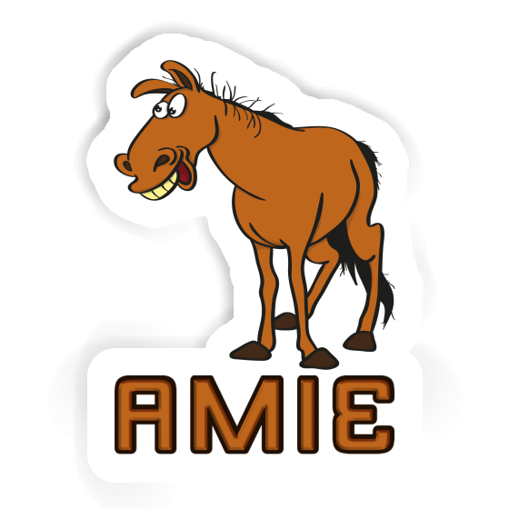 Amie Autocollant Cheval Laptop Image