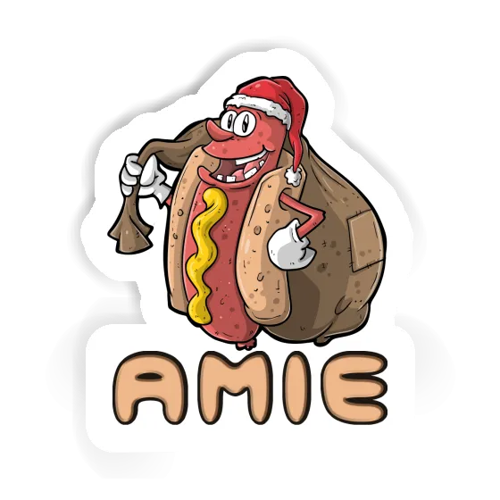 Hot-Dog Autocollant Amie Hot-Dog Autocollant Amie Image