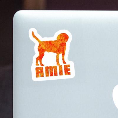 Chien Autocollant Amie Chien Autocollant Amie Image