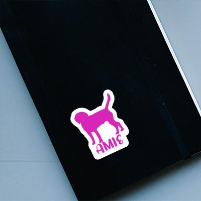Hund Aufkleber Amie Notebook Hund Aufkleber Amie Notebook Image
