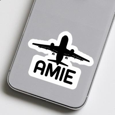 Autocollant Jumbo-Jet Amie Notebook Image