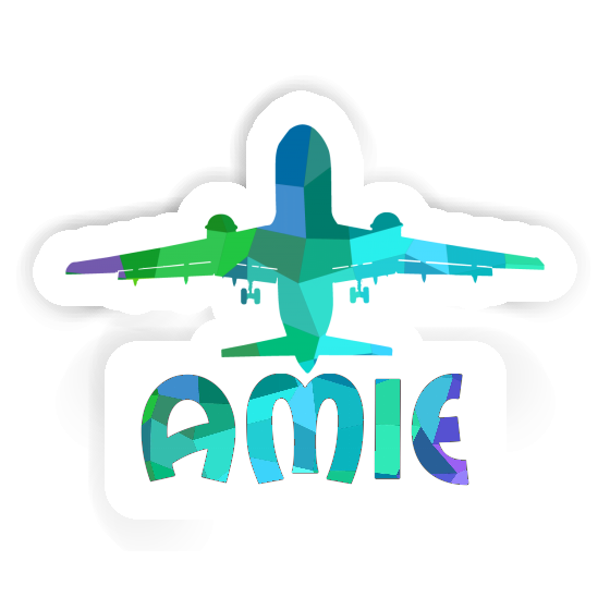 Amie Autocollant Jumbo-Jet Laptop Image