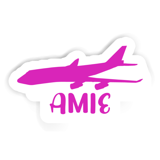 Jumbo-Jet Autocollant Amie Notebook Image