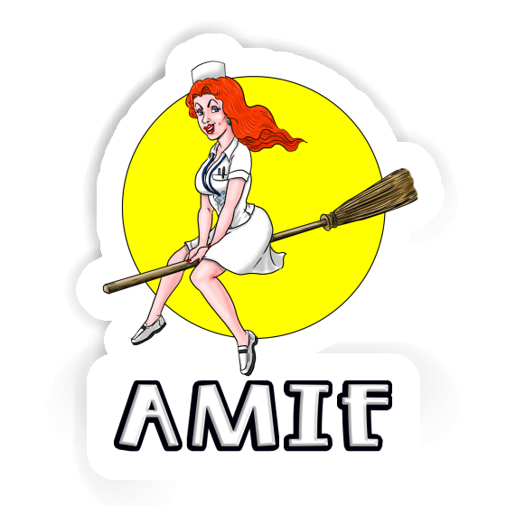 Autocollant Infirmière Amie Gift package Image