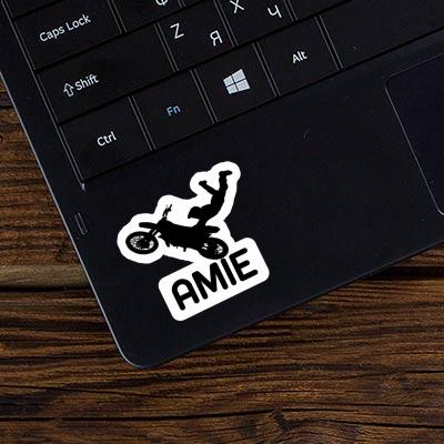 Autocollant Motocrossiste Amie Autocollant Motocrossiste Amie Image