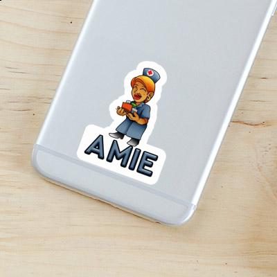 Amie Autocollant Infirmière Image