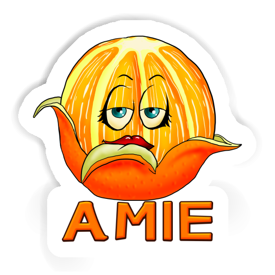 Amie Aufkleber Orange Notebook Amie Aufkleber Orange Notebook Image