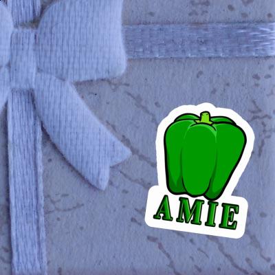 Amie Sticker Paprika Laptop Image