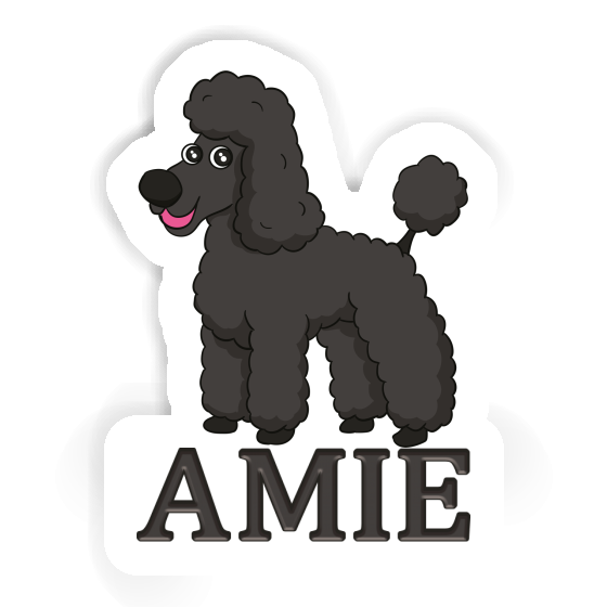 Autocollant Caniche Amie Notebook Autocollant Caniche Amie Gift package Image