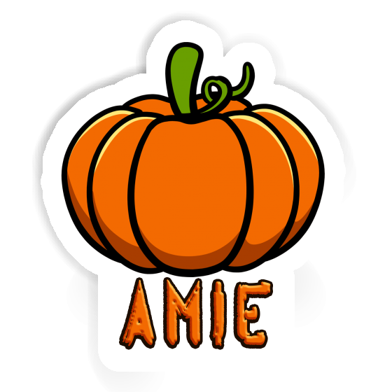 Amie Sticker Kürbis Laptop Image